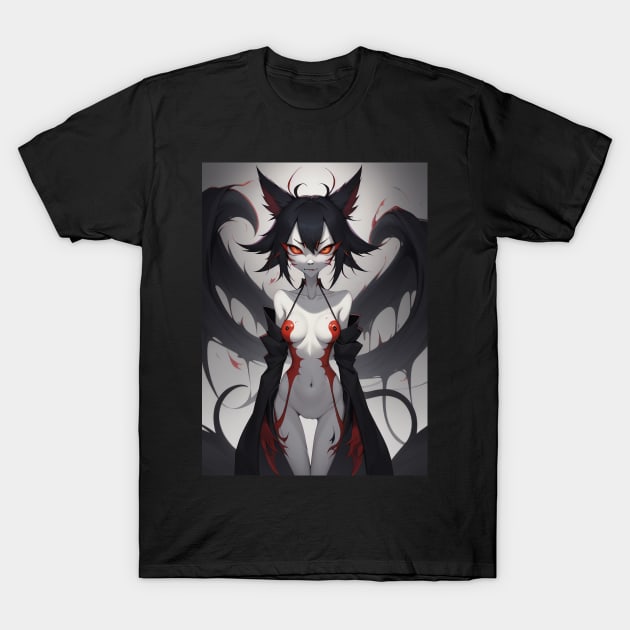 Monster Girl T-Shirt by VoidXedis